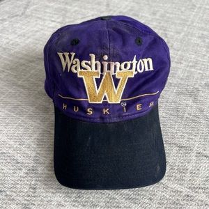 Vintage 1990s Twin Enterprises Men’s NCAA UW Huskies Dawgs SnapBack College Hat